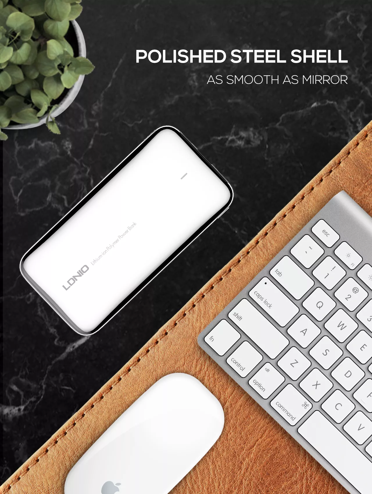 Batería Portable LDNIO PQ1017 con funda de cobertor - Imagen 4