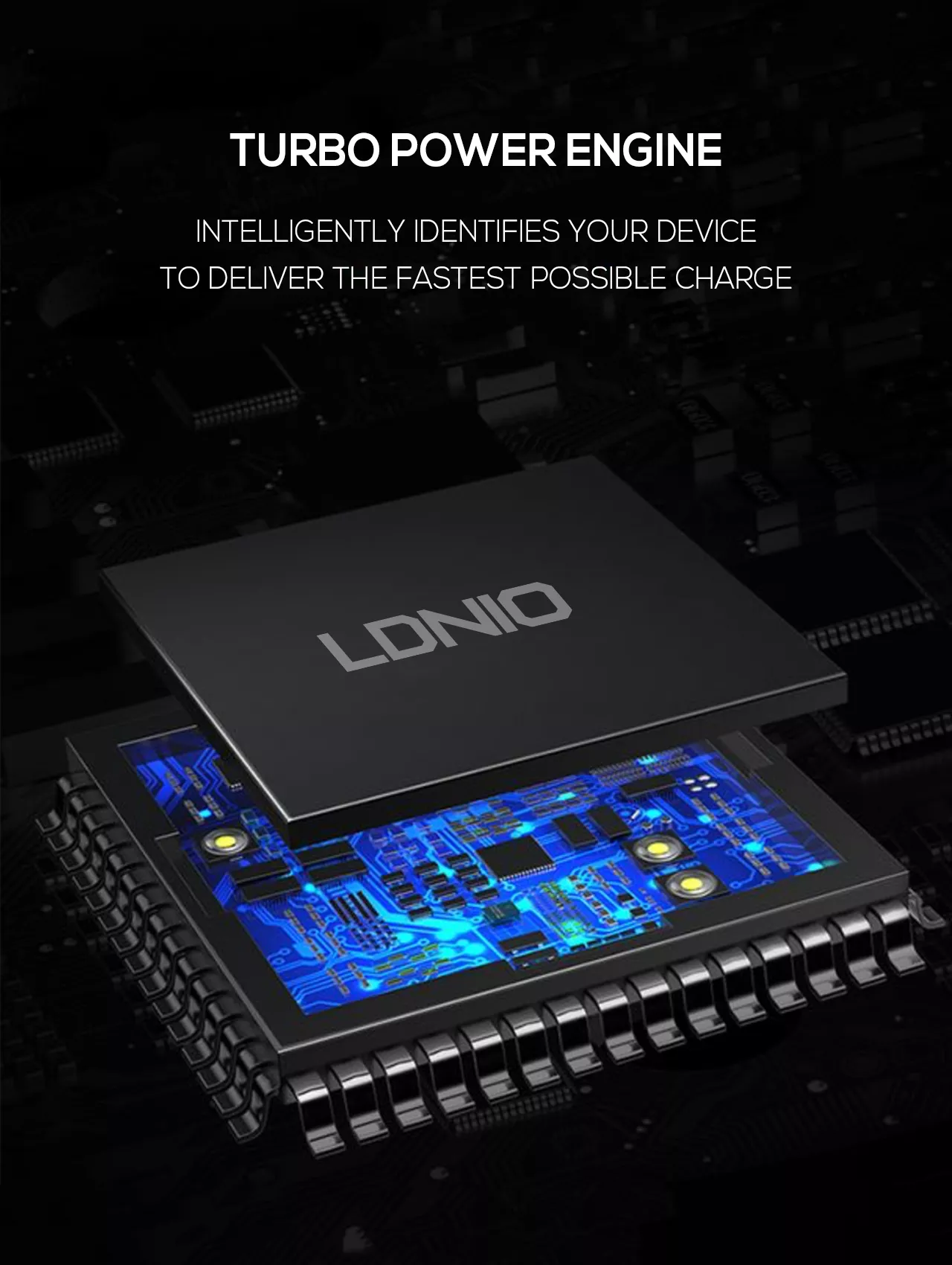 Batería Portable LDNIO PQ1017 con funda de cobertor - Imagen 11