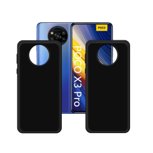 Cobertor de Silicona Xiaomi poco X3 pro Negro